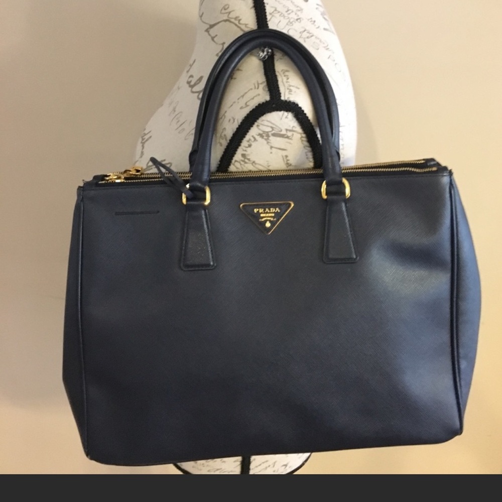 Authentic Prada Double Zip Shopper